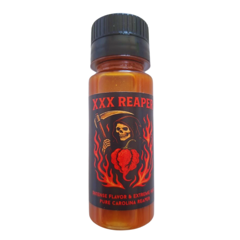 Molho Picante XXX EXTRA-FORTE Carolina Reaper 50ML Molho Picante XXX EXTRA-FORTE Carolina Reaper 50ML