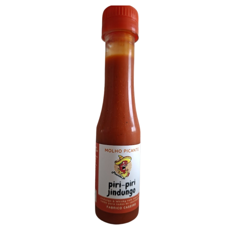Molho Piri-Piri Jindungo 100ML NÍVEL ALTO Molho Piri-Piri Jindungo 100ML NÍVEL ALTO