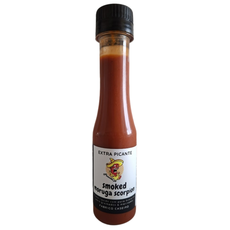 Molho Moruga Scorpion Fumado 100ML NÍVEL Muito Alto Molho Moruga Scorpion Fumado 100ML NÍVEL Muito Alto