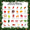 PACK 30 Pimentas 300 sementes 10 de cada