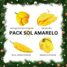 PACK Sol Amarelo: Scorpion, Jolokia, Habanero, Aji 40 sementes
