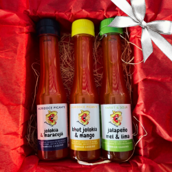 GIFT Box FRUTADO 3 Molhos, 3 Picantes- 3x100ML