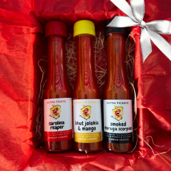 GIFT Box 3 Molhos, 3 Picantes - 3x 100ML
