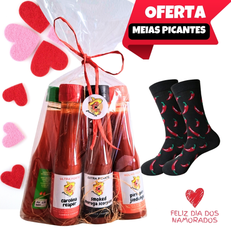 Pack 5 Sentidos, 5 Molhos Picantes, 5x100ML