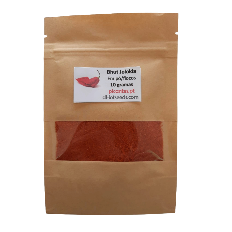 Naga Bhut Jolokia em pó 10 gramas