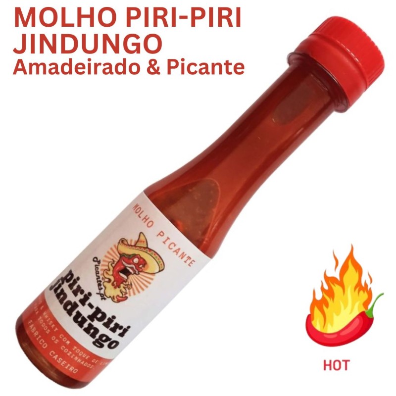 Molho picante Piri Piri Jindungo