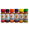 Pack of 6 Flavors, 6 Hot Sauces, 6x50ML