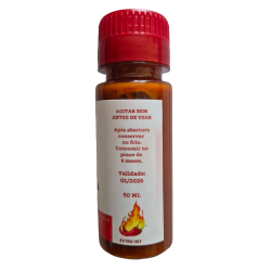 Pack of 6 Flavors, 6 Hot Sauces, 6x50ML