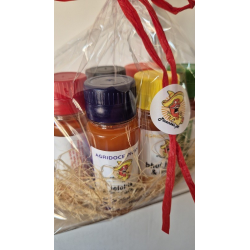 Pack of 6 Flavors, 6 Hot Sauces, 6x50ML