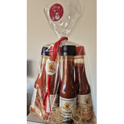 Pack 6 Flavours, 6 Spicy Sauces, 6x100ML - Excellent Gift