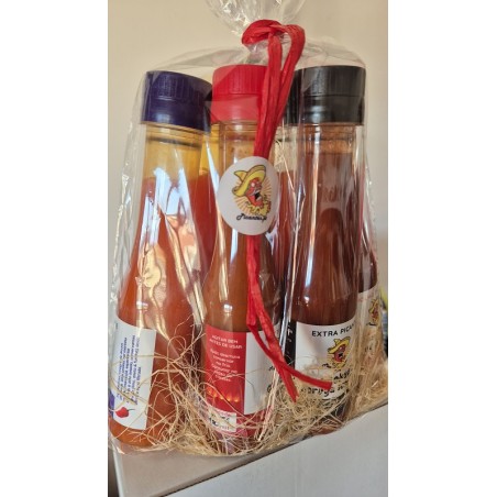 GIFT Pack 6 Sabores 6 Molhos Picantes 6x100ML Excelente Prenda