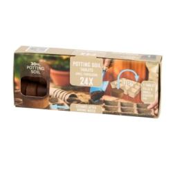 24x Discos de Côco para Germinação 30ml