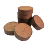 24x Coconut Discs for Flower Pots 30ml